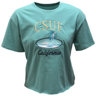 Legacy Palm Beach Fullerton Crop Top - Jade